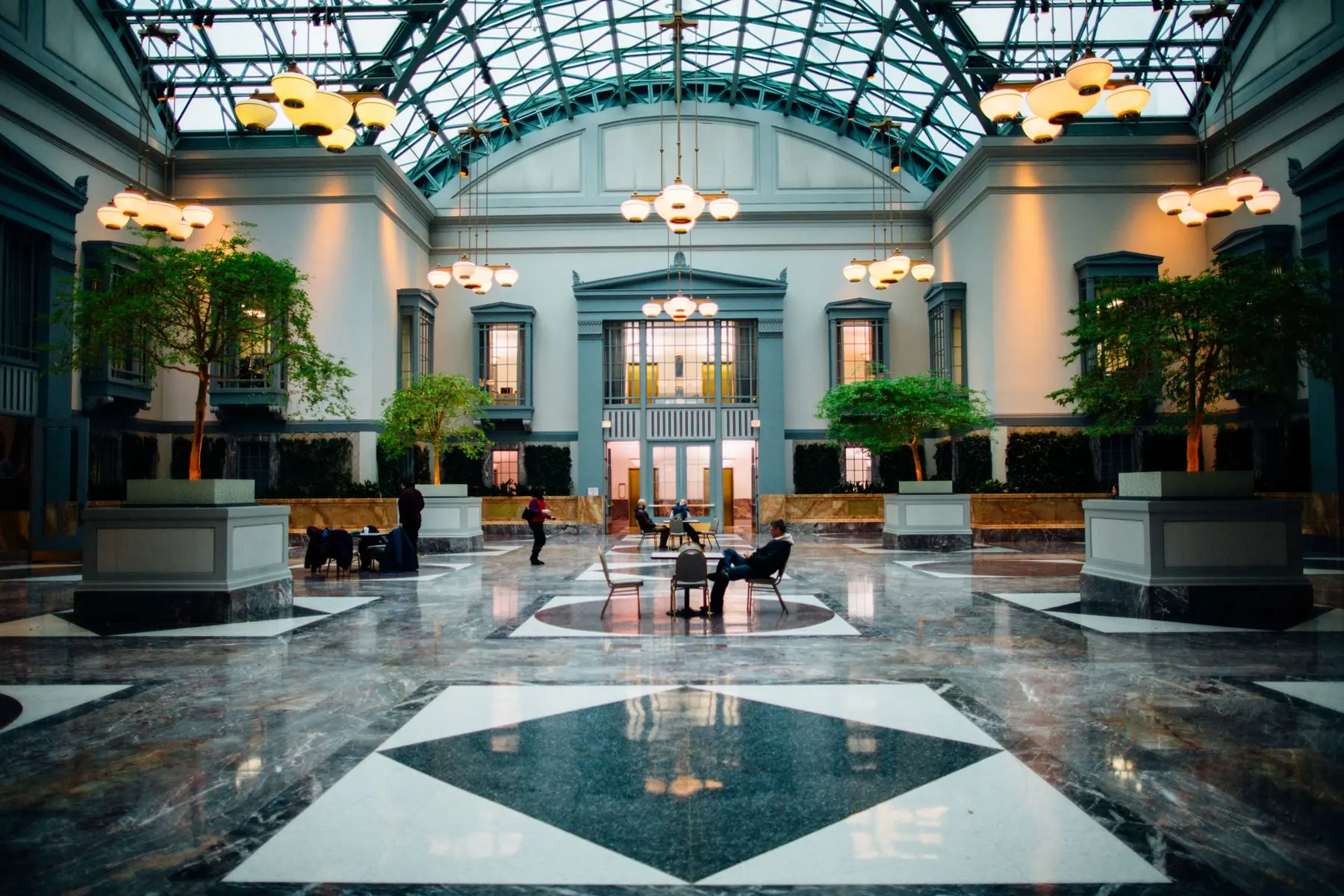 The dining room and the casino floor — 2